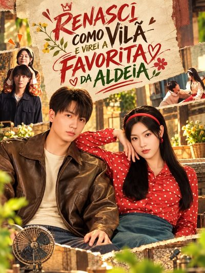 Capa da minisserie Renasci Como Vilã e Virei a Favorita da Aldeia
