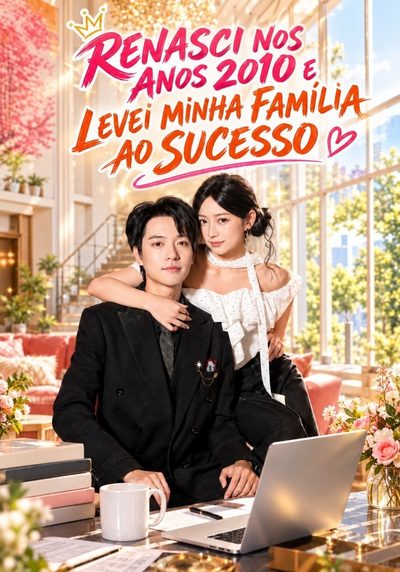 Capa da minisserie Renasci nos Anos 2010 e Levei Minha Família ao Sucesso
