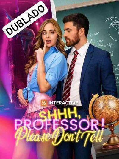 Capa da minisserie Shhh Professor! por Favor, Não Conte