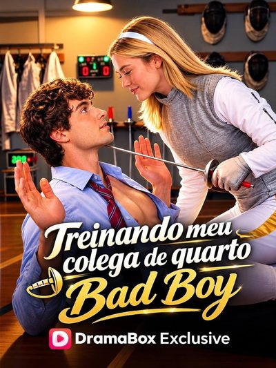 Capa da minisserie Treinando Meu Colega de Quarto Bad Boy