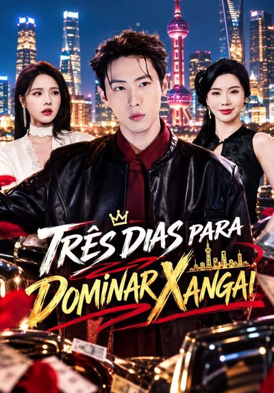 Capa da minisserie Três Dias para Dominar Xangai