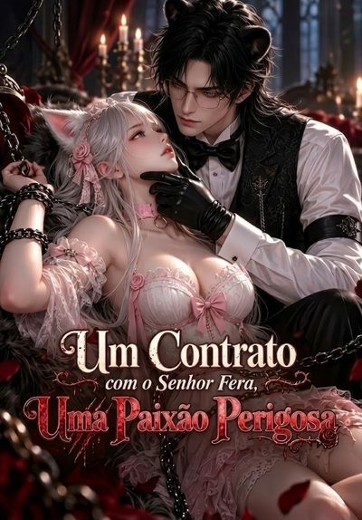 Capa da minisserie Um Contrato com o Senhor Fera, uma Paixão Perigosa