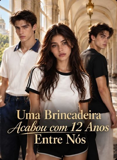 Capa da minisserie Uma Brincadeira Acabou com 12 Anos Entre Nós