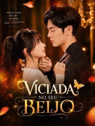 Capa da minisserie Viciada no Seu Beijo Contrato de Amor com o Senhor Gelado Addicted To Your Kiss Ice Cold, Hot Kiss