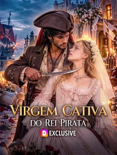 Capa da minisserie Virgem Cativa do Rei Pirata
