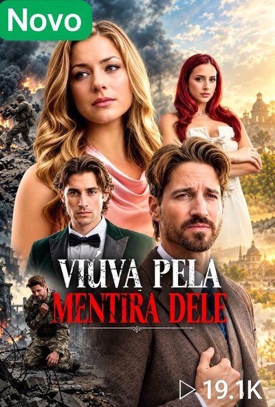 Capa da minisserie Viuva Pela Mentira Dele